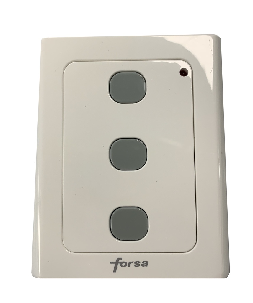 [BOTD00] Botonera vía radio 3 Canales Delta 