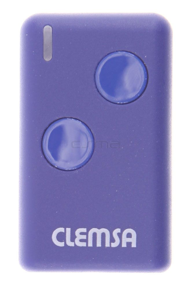 Emisor MUTAN II 868MHz 2 canales. Formato S Azul modelo NT 82 S AZUL clemsa